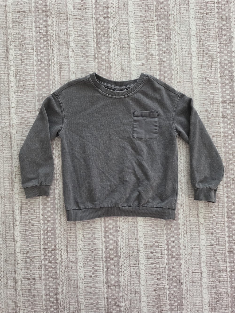 Cat & Jack Gray Long Sleeve Pocket Sweatshirt - Size 5T